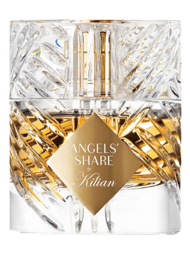 Kilian Angels' Share bottle with holiday background