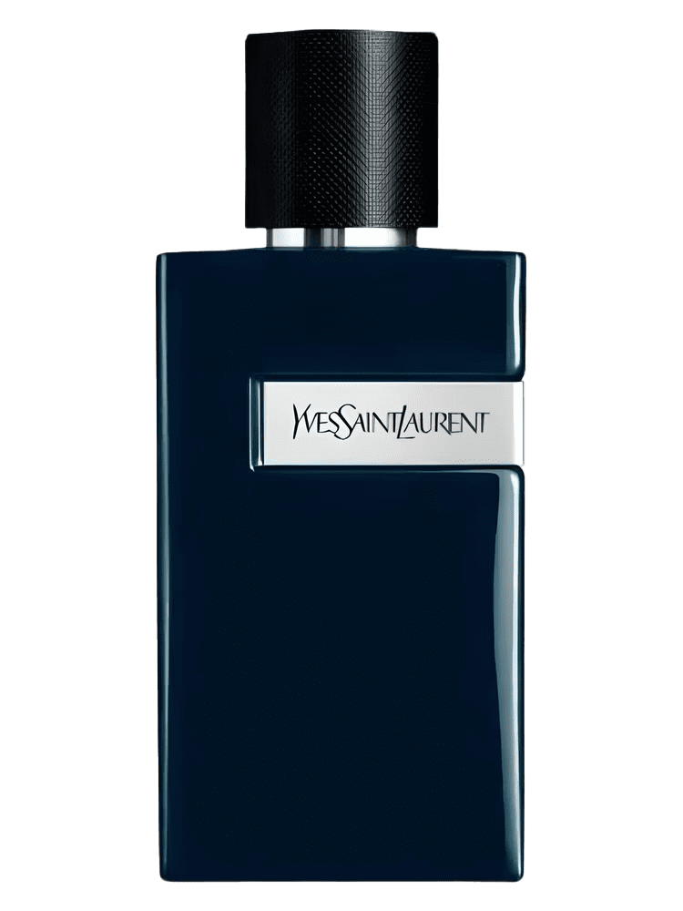 YSL Y Le Parfum bottle in dramatic lighting