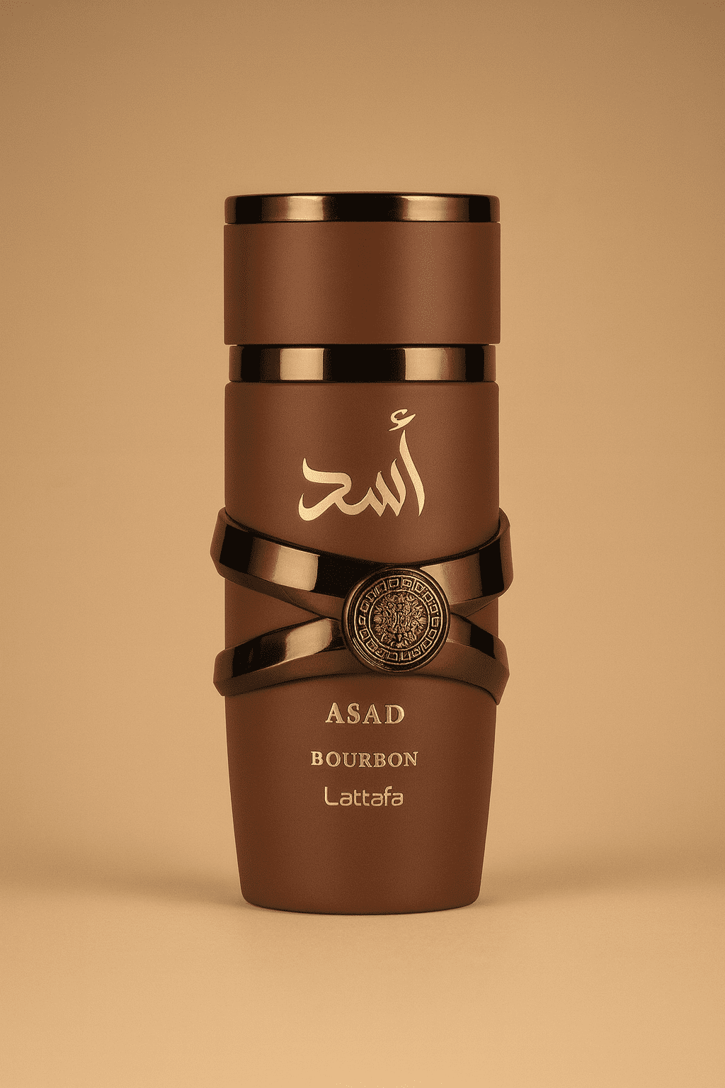 Lattafa Asad Bourbon bottle